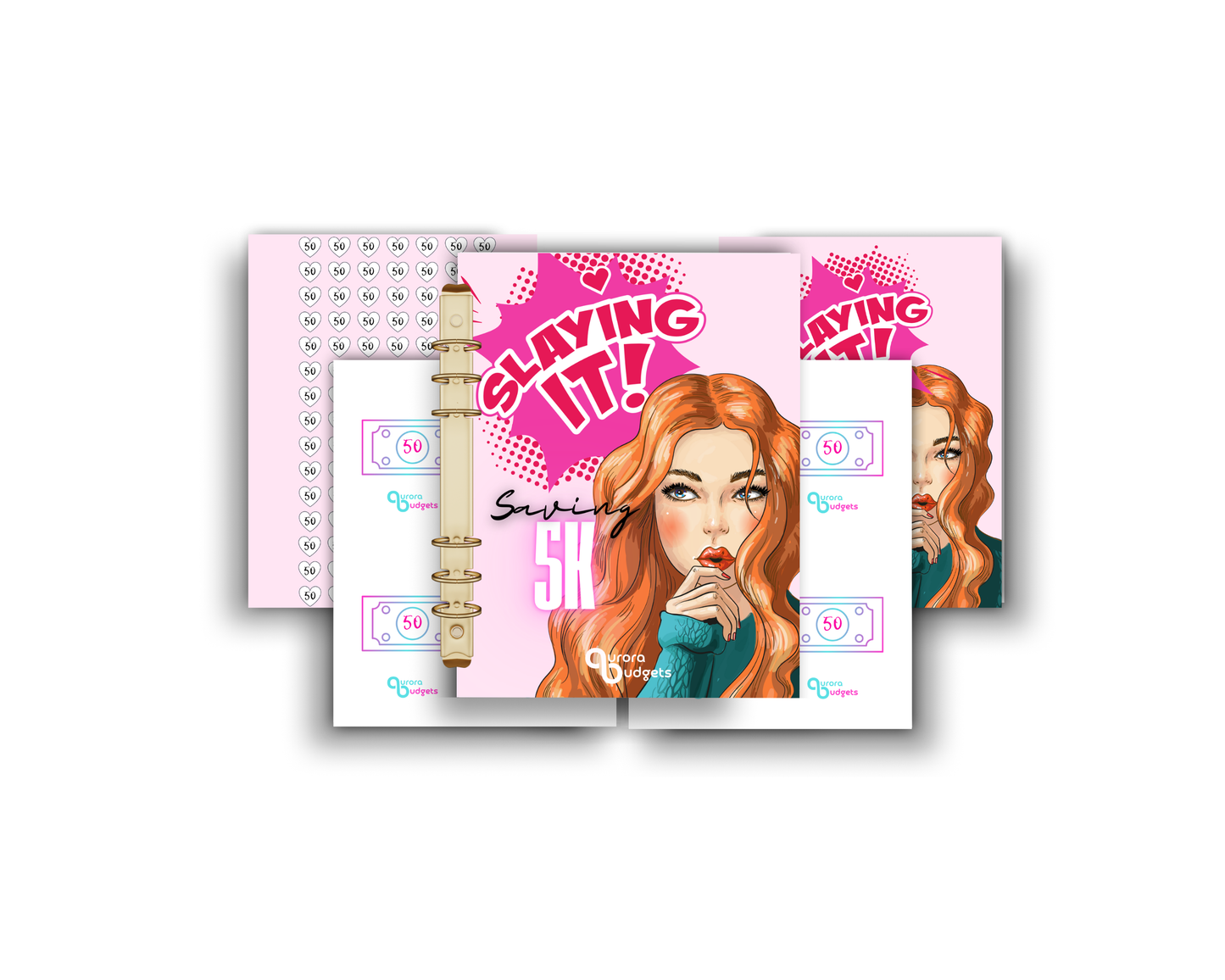 SLAYING IT budget bundle for A5 binder