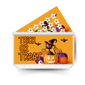 HALLOWEEN display insert, savings tracker and clear twin pocket cash envelope