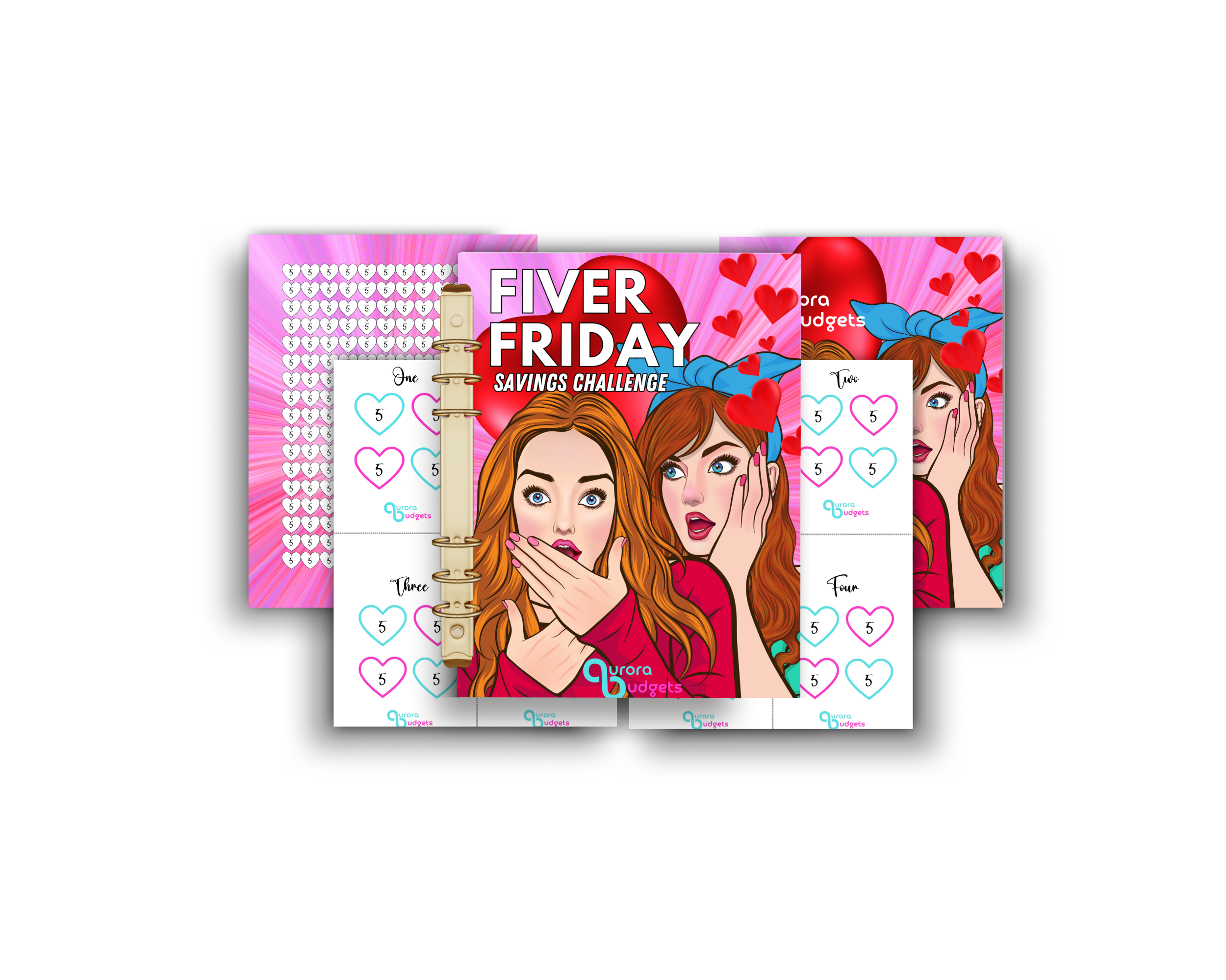 FIVER FRIDAY budget binder bundle for A5 binder